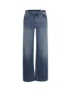 Liu •jo Blue Flare Jeans In Blue