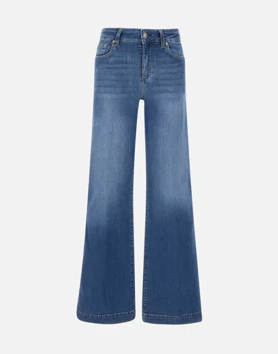 Liu •jo Liu Jo Blue Flare Jeans With Regular Fit