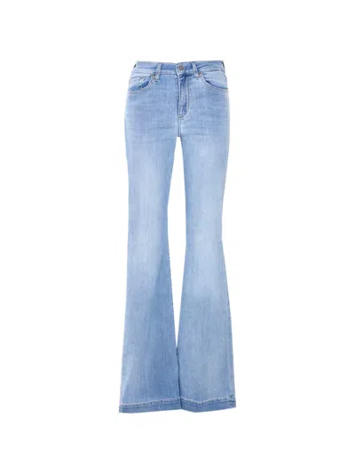 LIU •JO BLUE FLARED JEANS