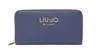 Liu •jo Liu Jo Blue Leather Wallet In Blue