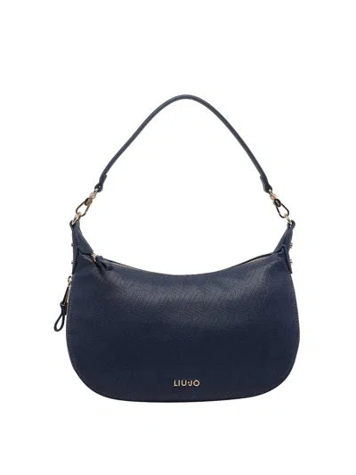 Liu •jo Blue Logo Shoulder Bag