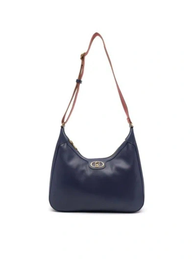 Liu •jo Blue Textured Bag