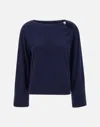 Liu •jo Liu Jo Blue Wool Cashmere Sweater