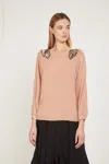 Liu •jo Blusa Rosa Antico In Rosa