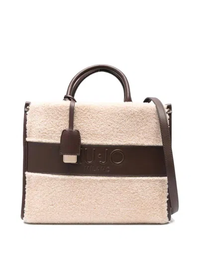 Liu •jo Tote Bag In Sand