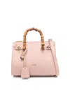 Liu •jo Liu Jo Shoulder Bag With Luxe Metallic Details In Nude & Neutrals