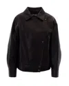 Liu •jo Bomber Deep Brown In Brown
