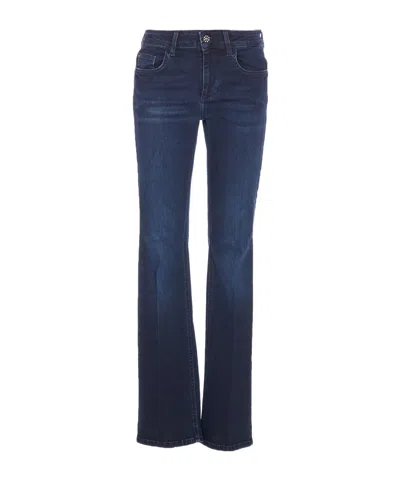 LIU •JO LIU JO BOOTCUT BOTTOM UP JEANS
