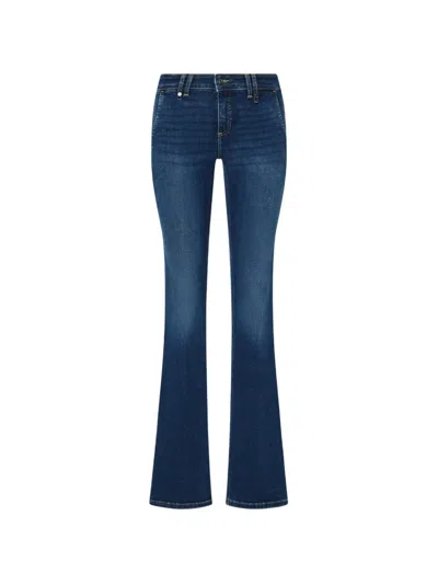 Liu •jo Bootcut Stonewash Jeans In Blue