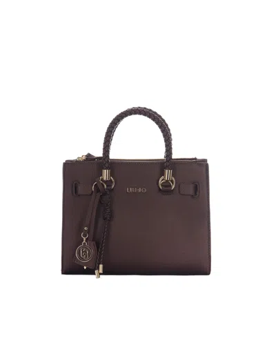 Liu •jo Borsa Satchel S Testa Di Moro In Brown