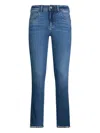 Liu •jo Bottom Up Skinny Jeans In Blue