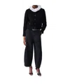 Liu •jo Bouclé Jacket In Black