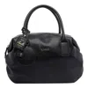 Liu •jo Versatile Bowler Handbag And Shoulder Strap In Black