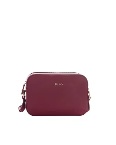 Liu •jo Liu Jo Brick-toned Mini Shoulder Bag In 100% Pu In Brick Red