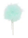 Liu •jo Brooch With Feathers In 绿色