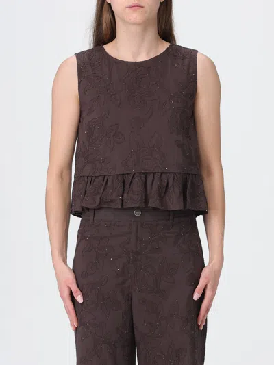 Liu •jo Dress Woman Liu Jo In Brown