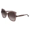 Liu •jo Brown Bio Injected Sunglasses In Brown