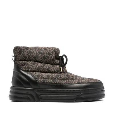 Liu •jo Brown Cleo 17 Polyester Patterned Boots In Multi