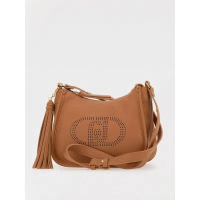 Liu •jo Brown Leather Crossbody Bag