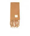 Liu •jo Brushed Effect Scarf In Nude