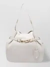 Liu •jo Liu Jo Beige Shoulder Bag With Decorative Buckle