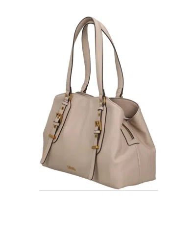 Liu •jo Buckle Shoulder Bag In Brown