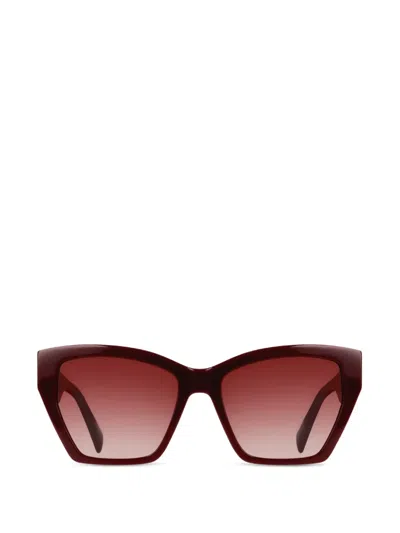 Liu •jo Butterfly-frame Sunglasses In Red