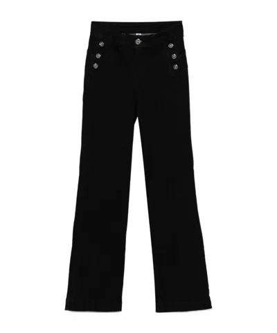 LIU •JO BUTTON-DETAILED JEANS