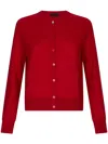 Liu •jo Cardigan Mit Knopfleiste In Rot