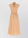 Liu •jo Button-down Front Cap Sleeves Long Model