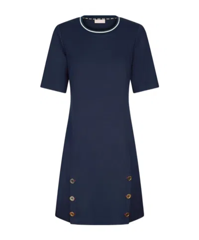 Liu •jo Button Dress In Black