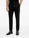 Liu •jo Button-fastening Trousers In Black