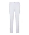 Liu •jo Button Trousers In White