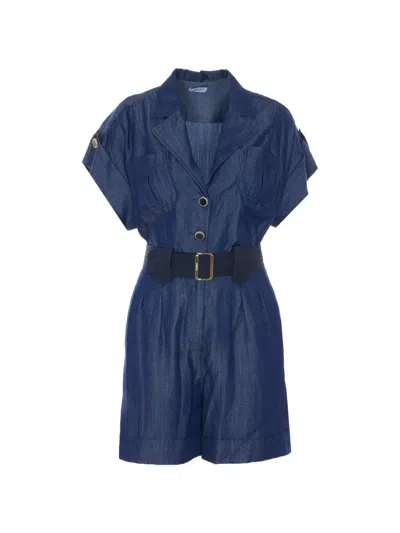 Liu •jo Dress Liu Jo Woman Color Denim In Blue