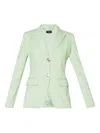 Liu •jo Buttoned Jacket In Green
