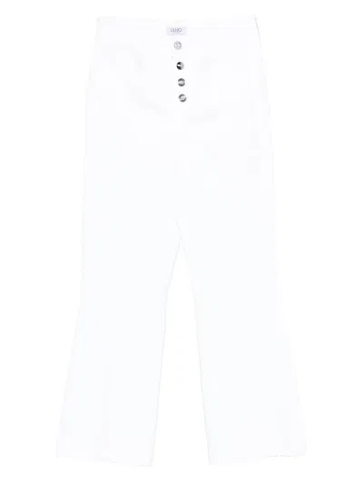 Liu •jo Buttoned Jeans In White