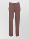 Liu •jo Buttoned Jeans With Side And Back Pockets In Brown