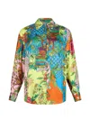 Liu •jo Buttoned Printed Shirt In Multi