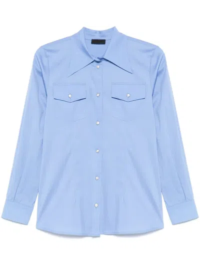 Liu •jo Buttoned Shirt In Blue