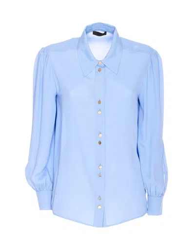 Liu •jo Liu Jo Buttoned Shirt In Blue