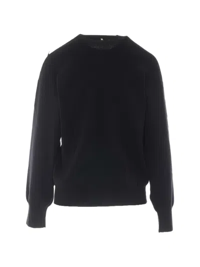 Liu •jo Button-embellished Drop-shoulder Sweater In Multi