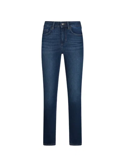 Liu •jo Button-fastening Skinny Jeans In Blue