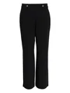 Liu •jo Cady Button-detailed Trousers In Black