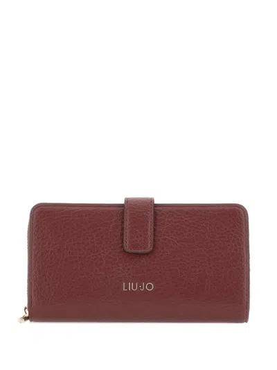 Liu •jo Caliwen Wallet In Burgundy