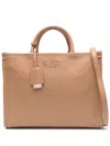 Liu •jo Liu Jo Camel Brown Tote Bag In Beige