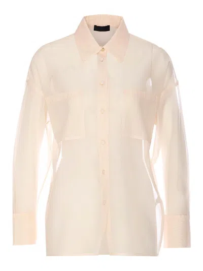 Liu •jo Camisa - Color Carne Y Neutral In Pink