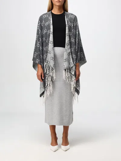Liu •jo Cape Liu Jo Woman Color Grey In Grau