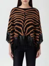 Liu •jo Cape Liu Jo Woman Color Multicolor In Animal Print