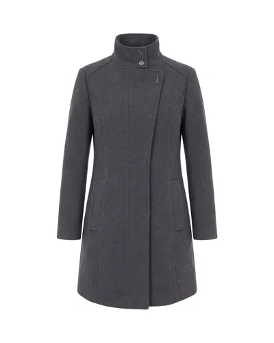 Liu •jo Cappotto Midi Ash Grey In Gray
