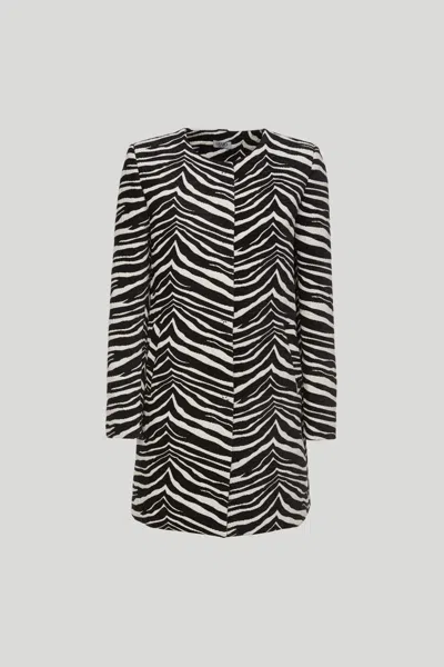 Liu •jo Cappotto Zebra In Nero
